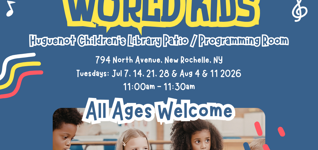 Rock Your World Kids! Huguenot Children’s Library, NY | All Ages